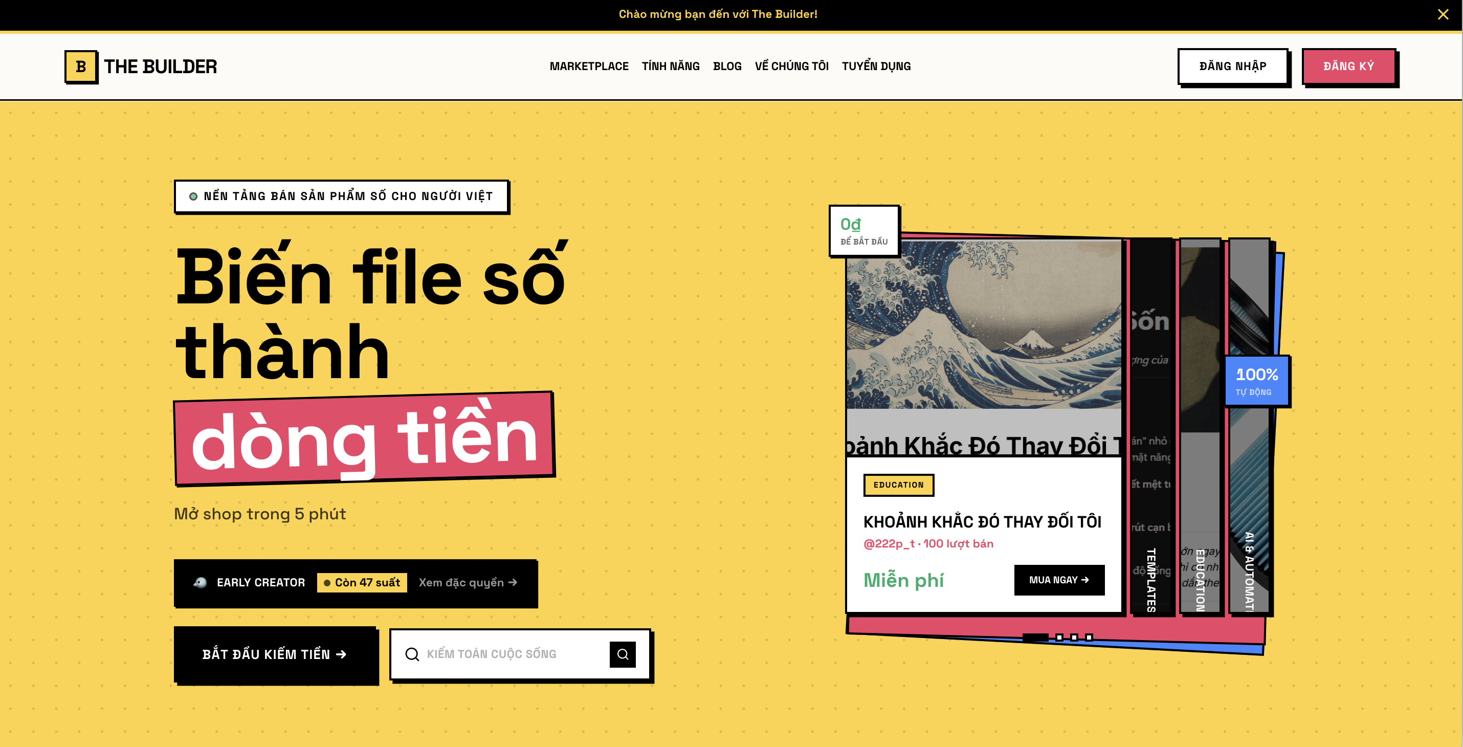 TheBuilder.work storefront